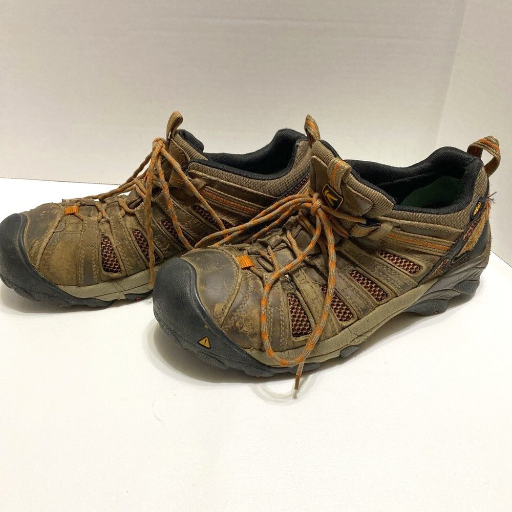 KEEN Utility Men's Black Steel Toe Non Slip Work Shoes ASTM F2413-11 size 8D